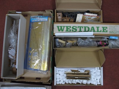 Lot 330 - Six 'O' Gauge/7mm Coach Kits, comprising two...