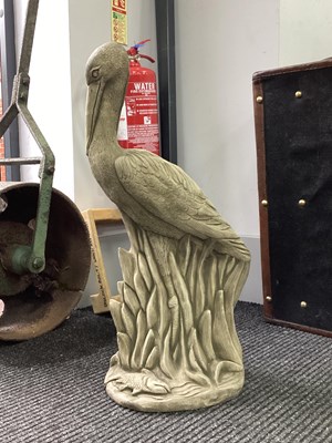 Lot 1429 - A Reconstituted Stone Garden Figure of a...