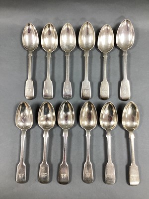 Lot 23 - A Matched Set of Twelve XIX Century Hallmarked...