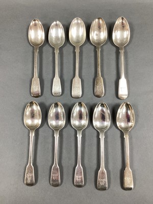 Lot 25 - A Matched Set of Ten XIX Century Hallmarked...