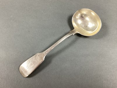 Lot 28 - A XIX Century Hallmarked Silver Fiddle Pattern...