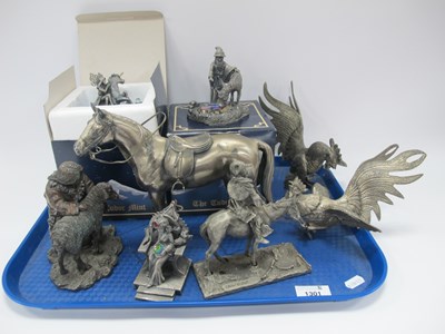 Lot 1301 - The Tudor Mint Unicorns Pool & Fairy Rider....