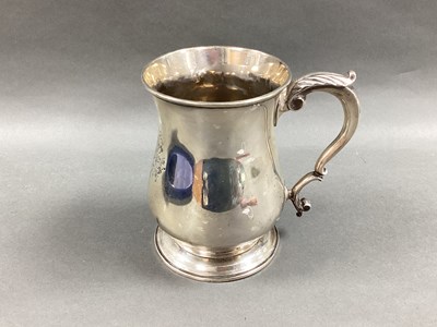 Lot 40 - A George II Hallmarked Silver Mug, William...