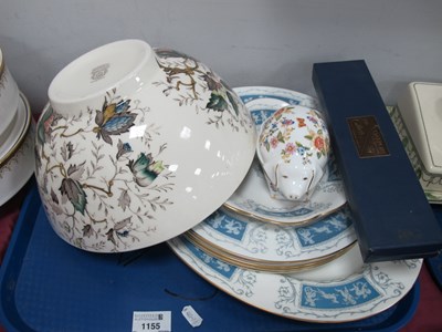 Lot 1155 - Wood 'Jamestown' Bowl 27cm diameter, Coalport '...