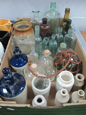 Lot 1002 - Vintage Glass Bottles including Orme of...