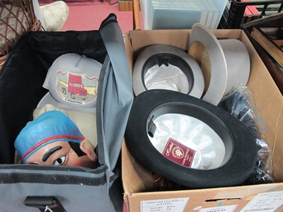Lot 1371 - Wegener & Woodrow Top Hats in Grey - one size...