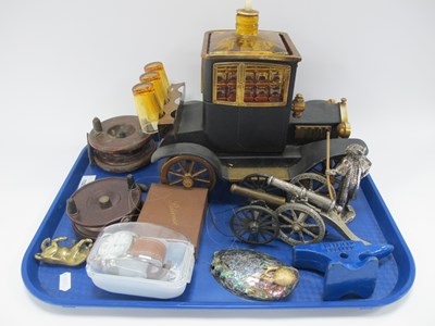 Lot 1325 - Drink Car, two fishing reels, watch, model...