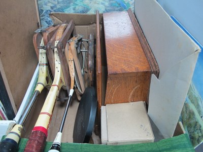 Lot 1044 - Tennis Rackets, Grays steelmaster and...
