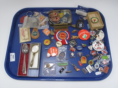 Lot 1254 - Lapel Badges - Rolls Royce RAC, BMC,...