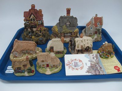 Lot 1165 - Nine Lilliput Lane models, including “Culross...