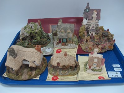 Lot 1255 - Six Lilliput Lane models, comprising “Forget...