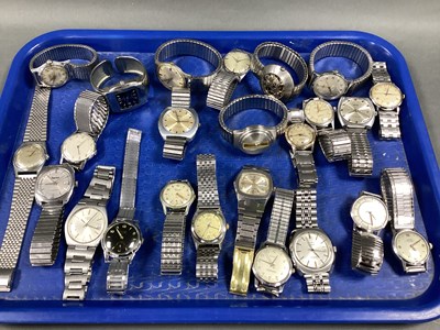 Lot 163 - Vintage and Later Wristwatches, including...