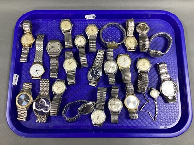 Lot 192 - Vintage and Later Wristwatches, including a...