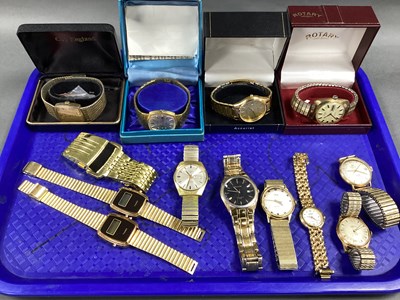 Lot 203 - Vintage and Later Wristwatches, including...
