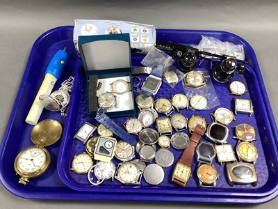 Lot 172 - Spares / Repairs; A Collection of Wristwatch...