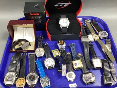 Lot 185 - A Collection of Gent's Wristwatches, including...