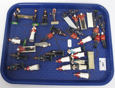 Lot 397 - A quantity of solid and hollow cast lead...