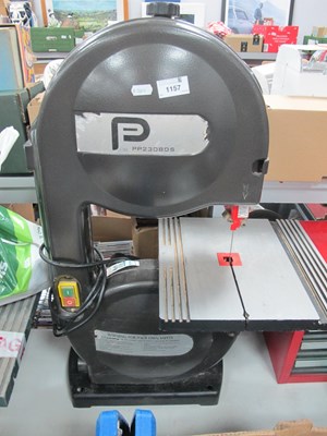 Lot 1157 - Performance Power benchtop bandsaw, model...