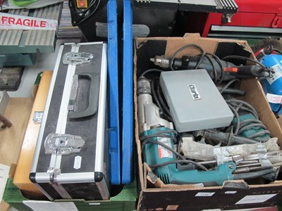Lot 1156 - Electric hammer drills and drill kits,...