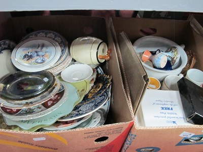 Lot 1076 - Ceramics, including assorted serving platters,...