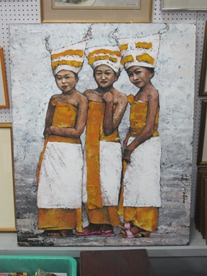 Lot 1464 - I.D. Artalea ?, Rejang Dewa Dance - Bali Hinda...
