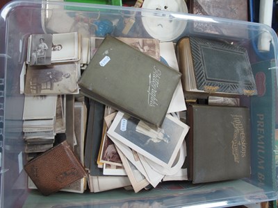Lot 1369 - Collection of antique and vintage photographs,...