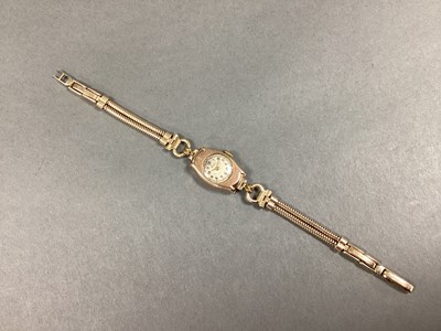 Lot 252 - Rotary; A 1930's 9ct Gold Cased Ladies...