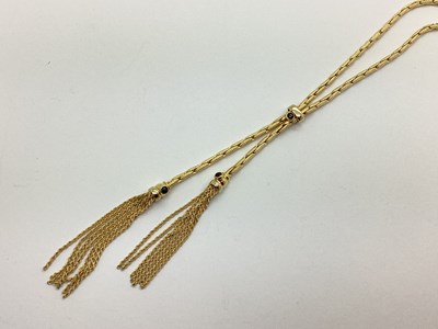 Lot 116 - Vaschieri; A Modern 18ct Gold Fancy Link Long...