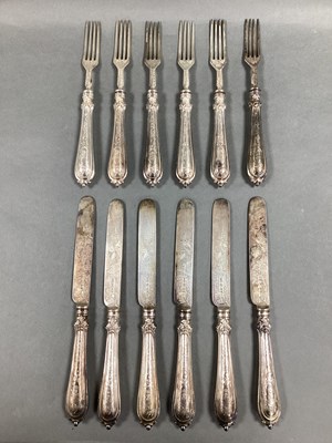 Lot 30 - A Decorative Set of Six Victorian Hallmarked...