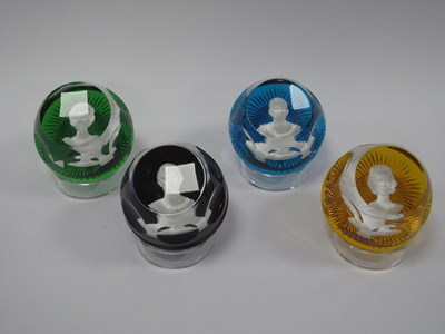 Lot 1308 - Baccarat John Pinches Royal Family Glass...