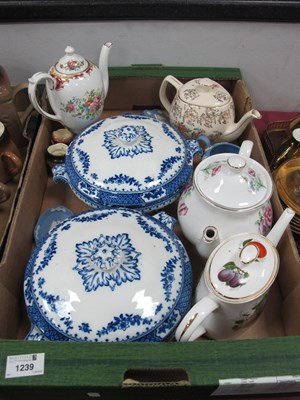 Lot 1239 - Pair of Knowsley Tureens, Grosvenor coffee pot,...
