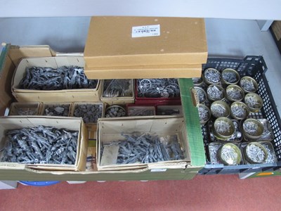 Lot 438 - Military Metal Model Figures, with various...