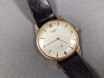 Lot 246 - Longines; A 9ct Gold Cased Gent's Wristwatch,...