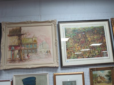 Lot 1455 - Pat Cooke, Pennine Town Carnival, limited...