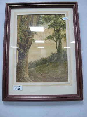 Lot 1480 - T.A. Pashley, Chatsworth, water colour 30cm x...