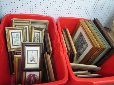 Lot 1478 - Decoupages many signed J.Beedham - butterflies,...