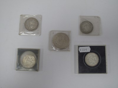 Lot 1322 - Silver coins, including German Empire 3 Mark...