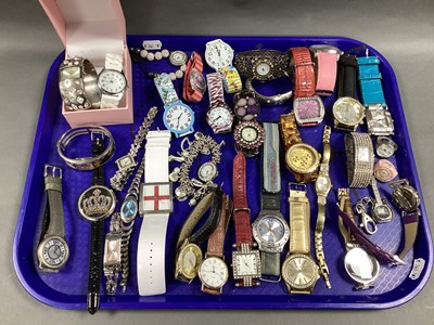 Lot 165 - A Collection of Assorted Ladies Wristwatches,...