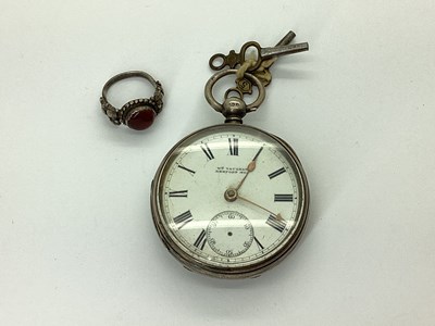 Lot 212 - Wm Vaughan; A Victorian Hallmarked Silver...