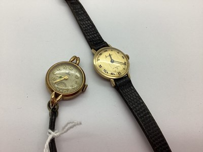 Lot 215 - Accurist; A 9ct Gold Cased Ladies Wristwatch,...