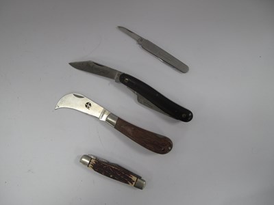 Lot 581 - Texas Stock Knife, made by George Wostenholm,...