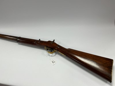 Lot 499 - XIX Century Three Band Percussion Long Rifle,...