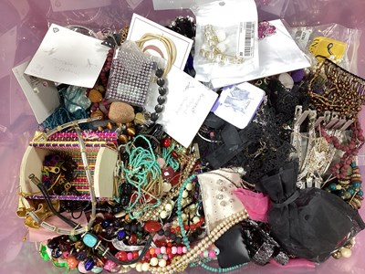 Lot 202 - A Quantity of Modern Costume Jewellery :- One Box