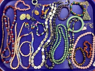Lot 148 - A Collection of Polished Hardstone and Other...