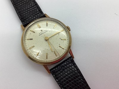 Lot 209 - Zenith; A 1950's 9ct Gold Cased Automatic Gent'...
