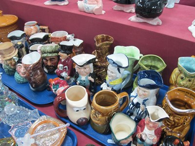 Lot 1267 - Toby and Character Jugs, including Doulton,...
