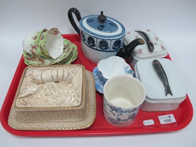 Lot 1232 - Two Sardine and One Lobster Dishes, Minton...
