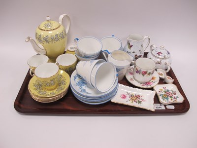 Lot 1244 - Sailsbury Coffee Ware, 1920s teaware, Royal...