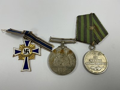 Lot 621 - WWII German Third Reich Mother's Cross Gold...