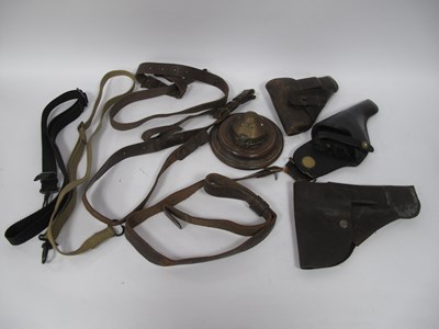 Lot 563 - WWII Era German Third Reich Mauser Leather...